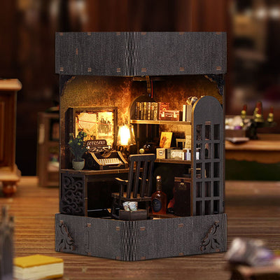 Soporte Decorativo 3D para Libros - Diseño Cabaña DIY - Image 21