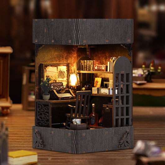 Soporte Decorativo 3D para Libros - Diseño Cabaña DIY - Image 21
