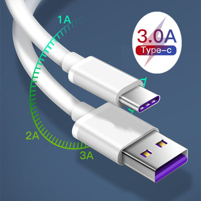 Cable de Carga Rápida Negro con Adaptador - Image 5