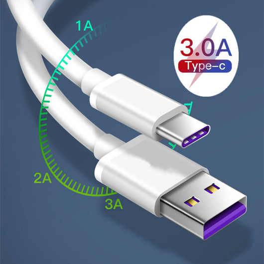 Cable de Carga Rápida Negro con Adaptador - Image 5
