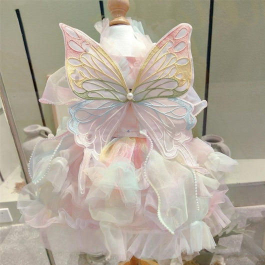 Vestido Infantil con Alas de Mariposa - Diseño de Personalidad - Image 7