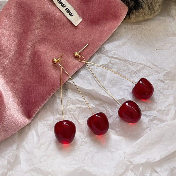 Aretes Largos Temperamentales Dulces y Adorables