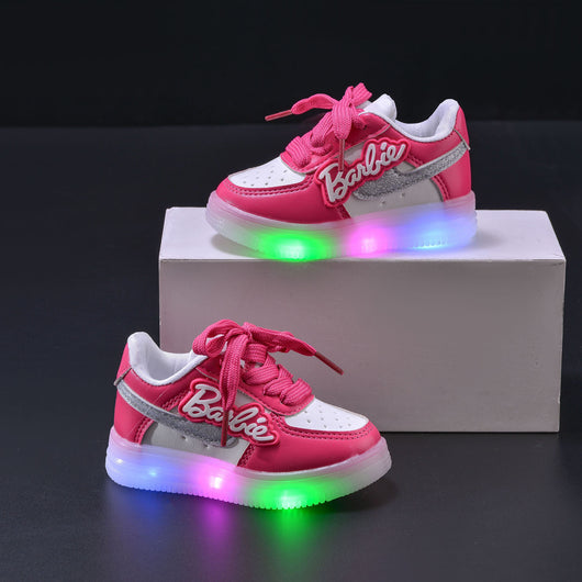 Zapatillas Casuales Infantiles con Suela Suave y Tablero Luminoso - Image 4