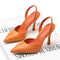 Sandalias Stiletto Elegantes de Diseño Minimalista