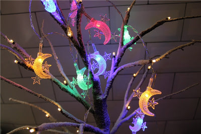Guirnalda de Luces LED Decorativas de Estrellas y Lunas - Image 11