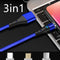 Cabo 3 em 1 Azul 1 m 3A