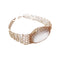 14k Dorado Wire Natural Blanco Chalcedony Bracelet Bracelet