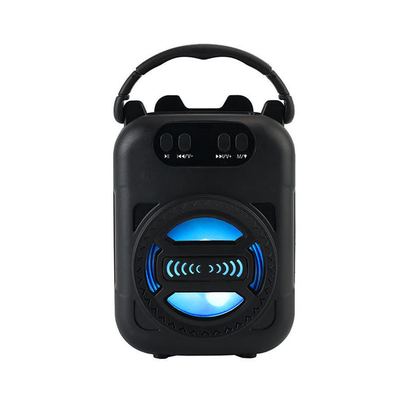 Parlante Bluetooth Multifunción Portátil con Micrófono, Lector de Tarjetas y Radio - Image 6