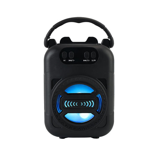 Parlante Bluetooth Multifunción Portátil con Micrófono, Lector de Tarjetas y Radio - Image 6