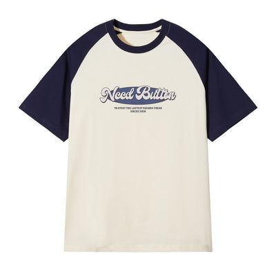 Camiseta Raglan Retro con Combinación de Colores para Hombre - Image 8