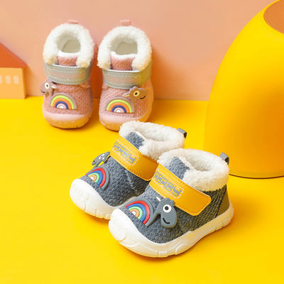Zapatos Cálidos de Algodón para Bebés y Niños Pequeños - Image 3