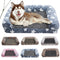Casa Cama para Perro Desmontable con Diseño de Patitas - Funda Lavable
