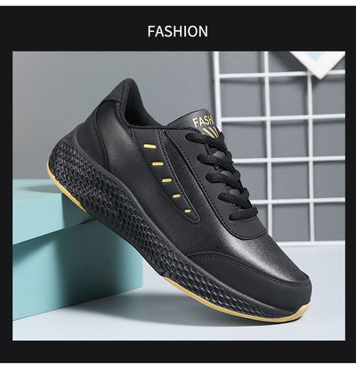 Tenis Casuales para Mujer Punta Redonda Suela Plana Cómodos - Image 13