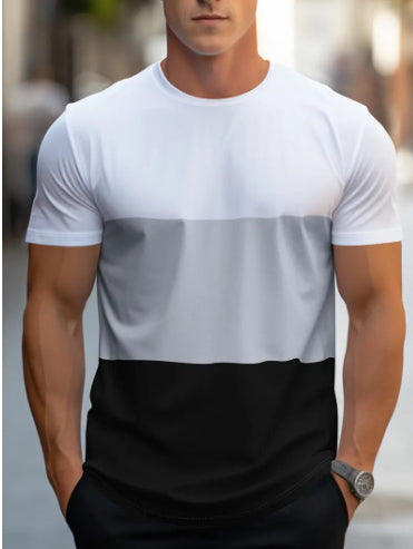 Conjunto Deportivo Hombre con Diseño a Contraste - Camiseta y Pantalón - Image 7