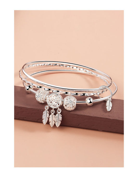 Pulsera Tres Anillos Entrelazados - Día de San Valentín y Tanabata - Image 7