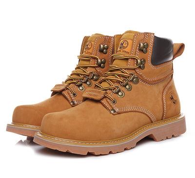 Botas Altas Impermeables para Hombre con Forro de Ante Rojo - Image 20