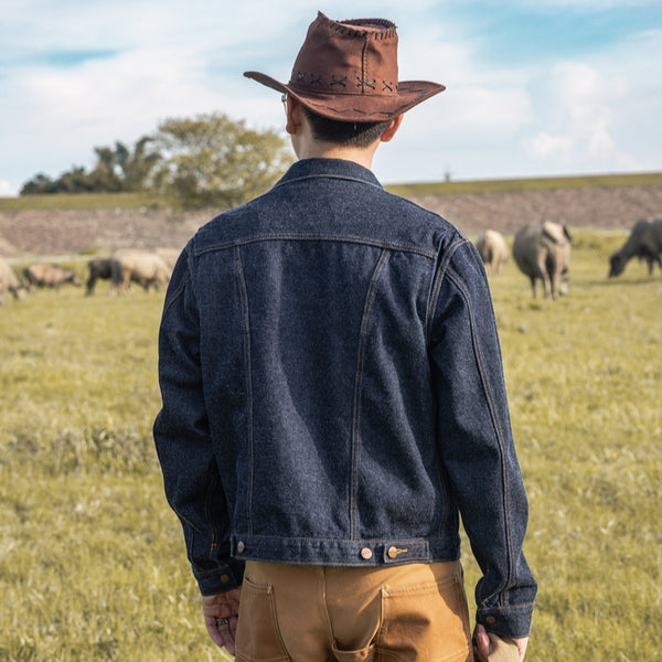 Chaqueta Denim Retro Americana para Hombre