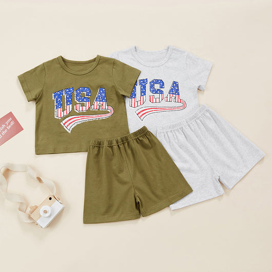 Conjunto de Verano para Niños: Playera Manga Corta y Shorts - Image 10