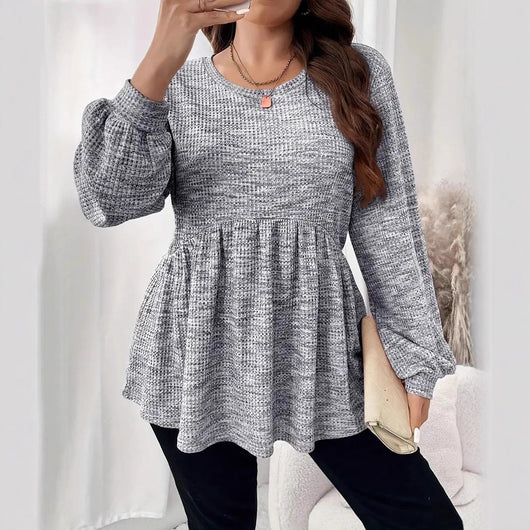 Blusa Tie-Dye con Volantes y Mangas Farol - Image 4
