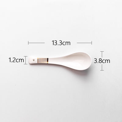 Juego de Vajilla de Porcelana Ósea Nórdica Lujo - Image 14