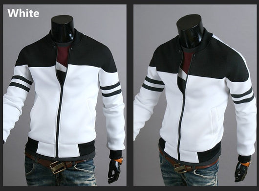 Chaqueta para Hombre con Diseño de Costuras Decorativas en Cinta - Image 9