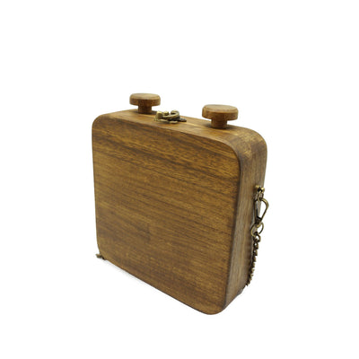 Bolsa de Viaje Retro Gato Literario en Madera - Image 7