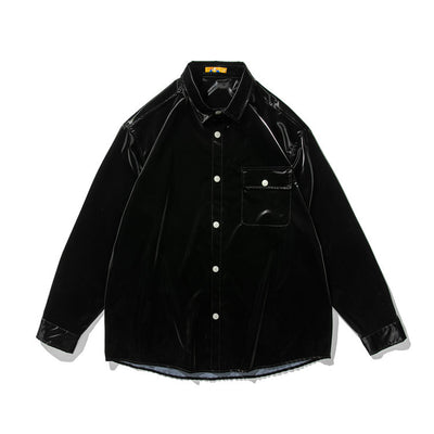 Camisa Casual Holgada con Bolsillos Laterales - Estilo Moderno - Image 13