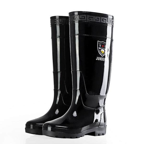 Botas de Lluvia Altas para Hombre - Calzado Impermeable Tubo Largo