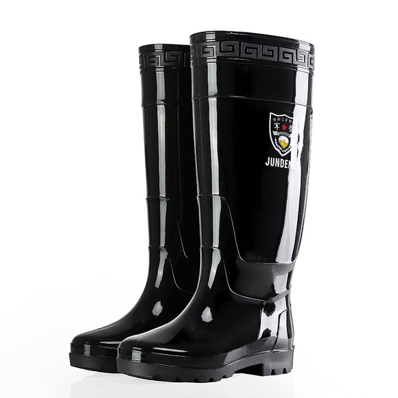 Botas de Lluvia Altas para Hombre - Calzado Impermeable Tubo Largo