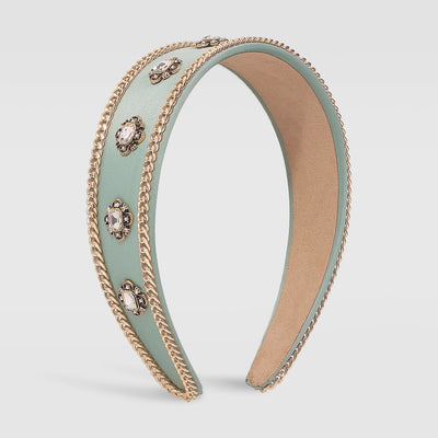 Diadema Barroca Retro con Cadena de Moda - Image 10