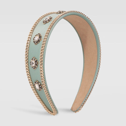 Diadema Barroca Retro con Cadena de Moda - Image 10