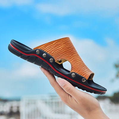 Pantuflas Casuales para Hombre Talla Grande - Uso Interior y Exterior
