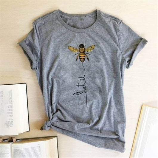 Camiseta Estampada Cúrcuma Manga Corta para Mujer - Verano - Image 2