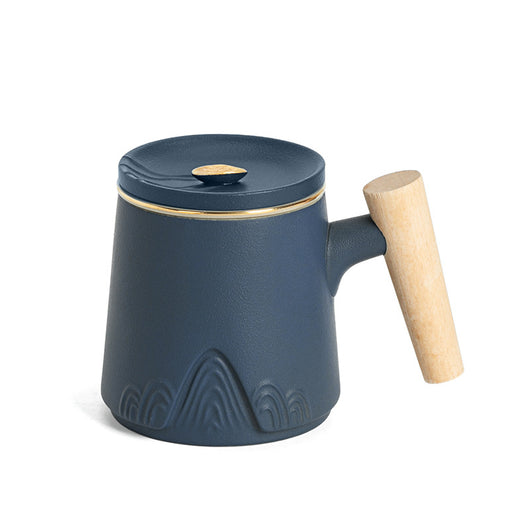 Taza Cerámica Zhoushan con Filtro Separador y Tapa - Image 10