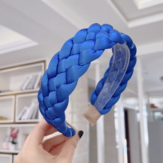 Diadema Elástica de Tela Lisa para Mujer - Image 3