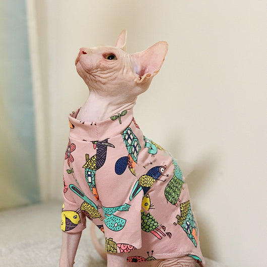 Ropa Casual Elegante para Gatos sin Pelo - Image 7