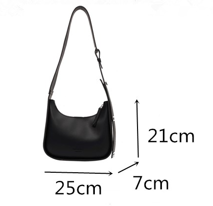 Bolso Retro Bandolera con Correa Ancha Ajustable - Image 7