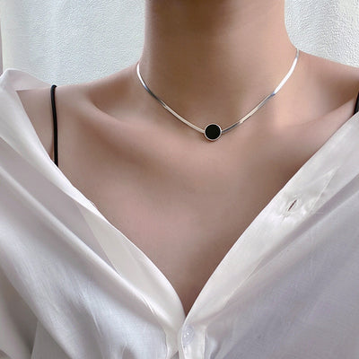 Collar de Plata 925 con Resina Epóxica Redondo - Image 6