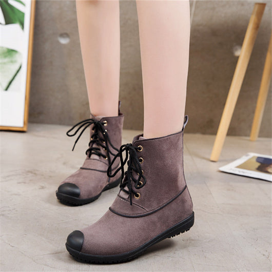 Botas Martin Impermeables Antideslizantes para Mujer - Ligeras y Duraderas - Image 3