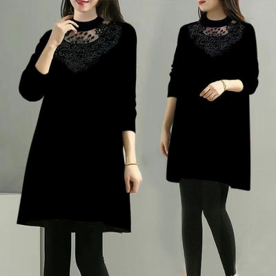 Blusa Suelta Talla Grande para Madres Modernas - Image 3
