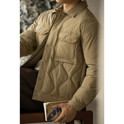 Chaqueta de Plumón de Pato Premium para Hombre - Otoño e Invierno - Image 5