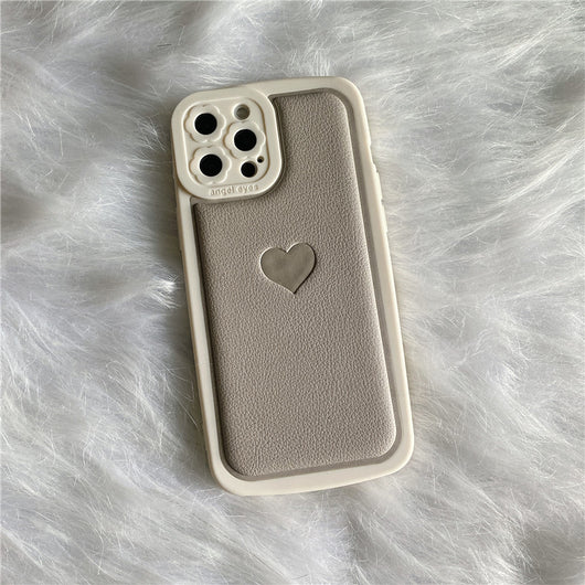 Funda para Celular de Cuero Sintético con Relieve Love - Image 8