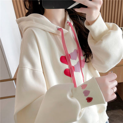 Sudadera Oversize con Corazón para Mujer - Image 3