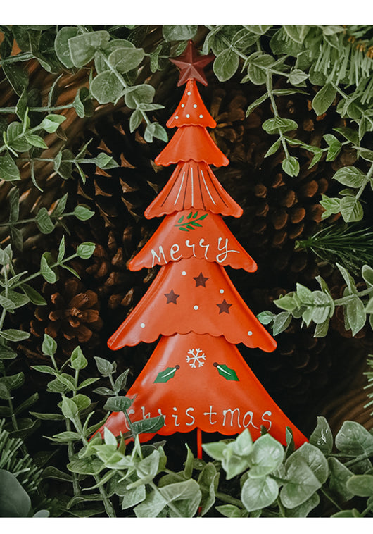 Árbol de Navidad de Metal para Ventana - Adorno Decorativo del Hogar - Image 15