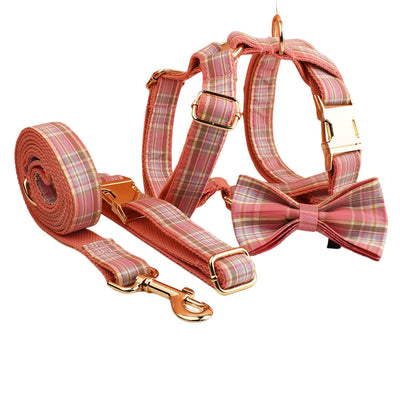 Collar de Tracción a Cuadros para Mascotas - Image 18