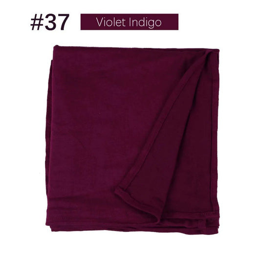 Bufanda de Jersey de Algodón Mercerizado con Puntas Cerradas - Image 42