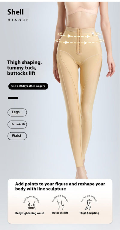 Pantalones Moldeadores Post-Liposucción Compresión Hospitalaria para Piernas - Image 17