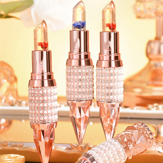 Labial Jelly Floral Cambia Color con Lámina Dorada - Hidratante - Image 5