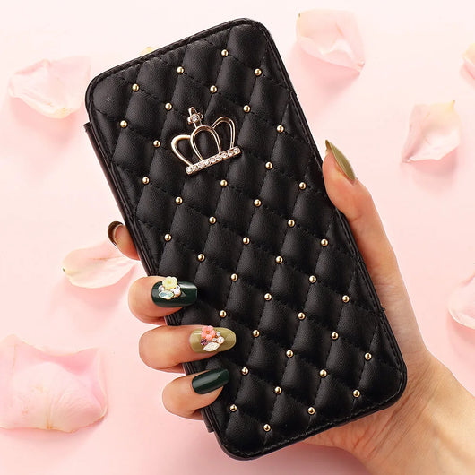 Funda de Cuero Crown Card para Samsung - Protección Premium con Cartera - Image 15