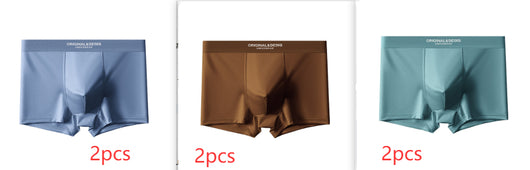 Bóxers de Seda de Hielo Ligera de Lujo para Hombre - Transpirables para Verano - Image 18